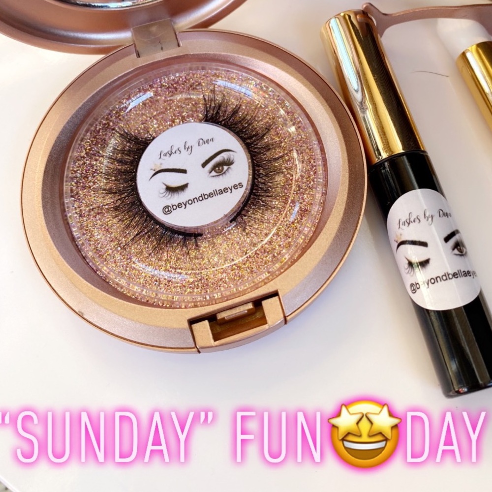 Mink strip lashes